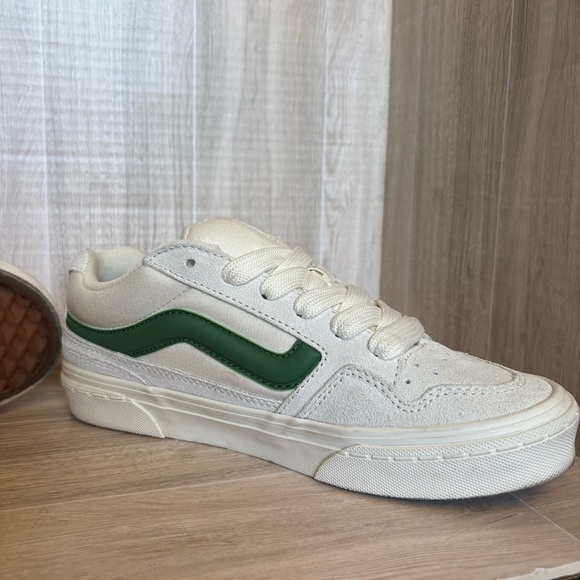 Vans Chunky Classic White and Green Caldrone Shoes Women 7 - Picture 3 of 16